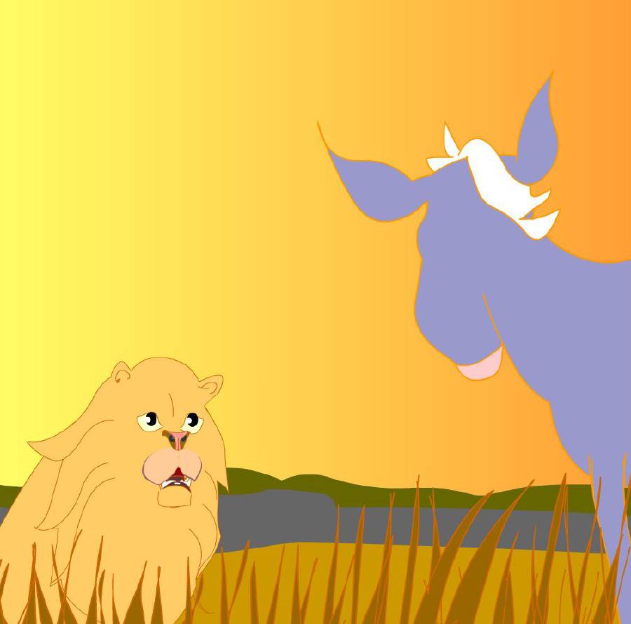 Donkey & lion: Chakram - A story for kids