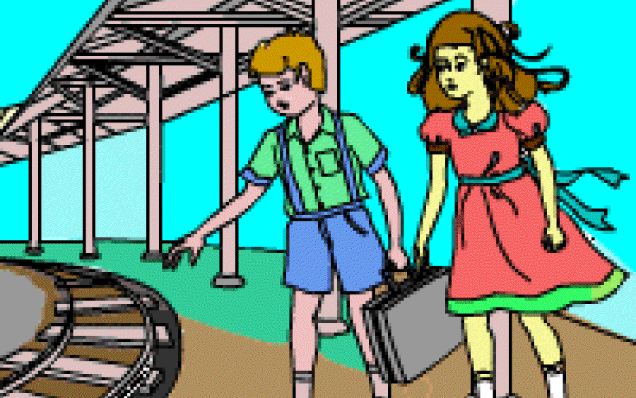 A Train Journey beyond Childhood