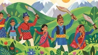 Illustration for How the Gorkhas Came to Dehradun