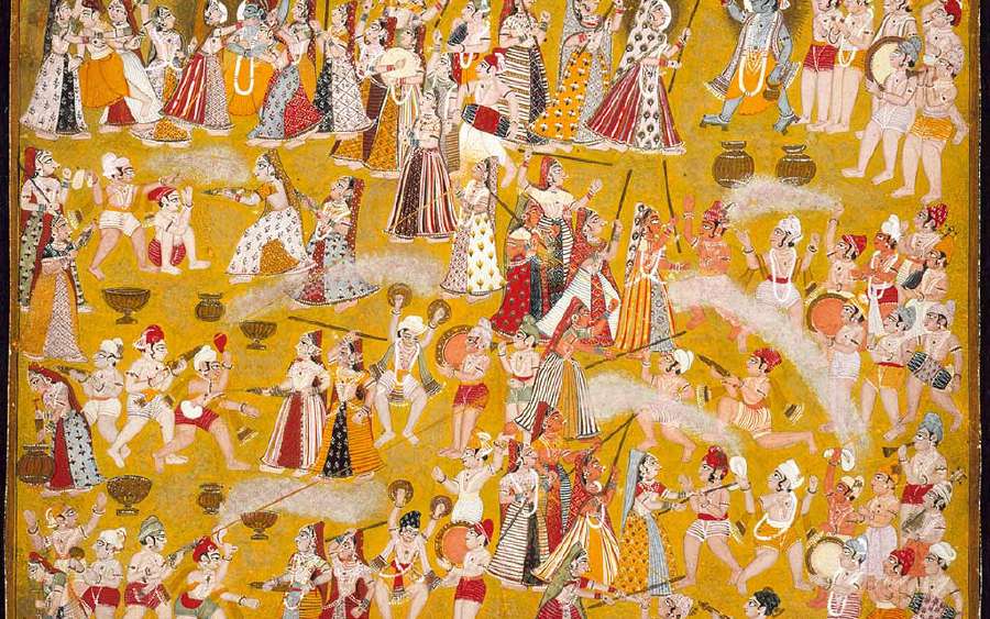 Where Holi is the Talk of the Town