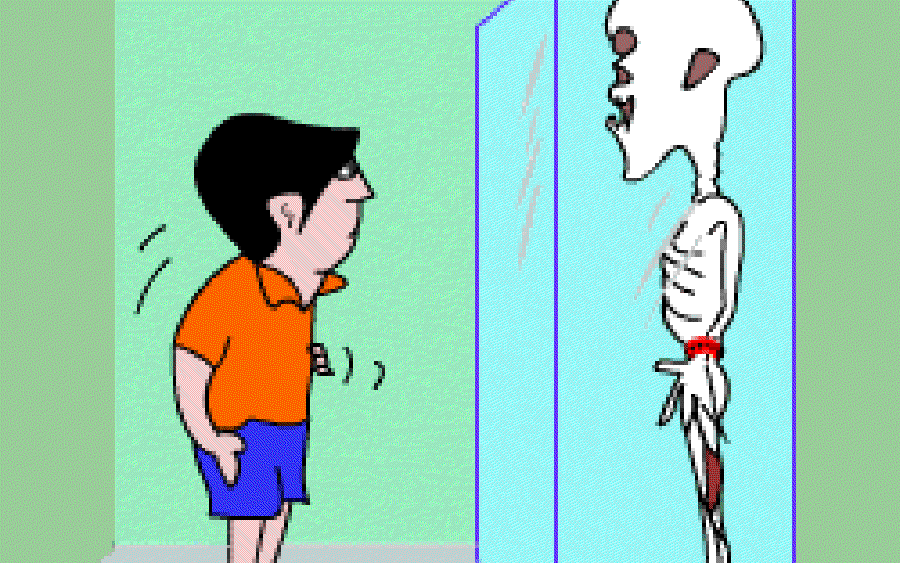Prized Skeleton in Museum Closet