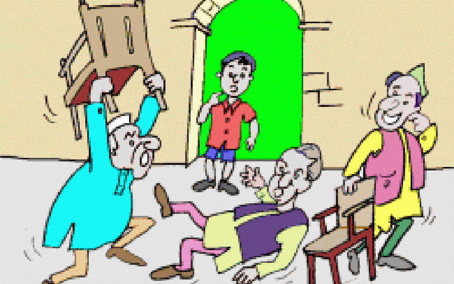Kids Learn to Fight from Politicians