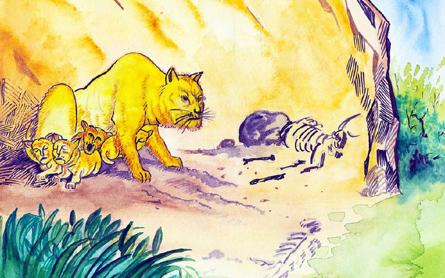 The Clever Lioness