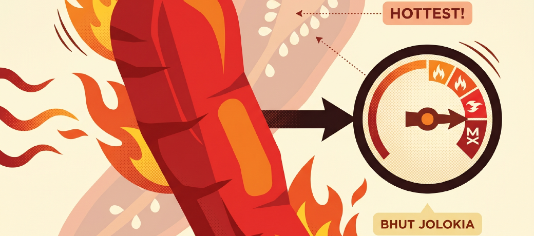 Illustration for The World's Hottest Chili