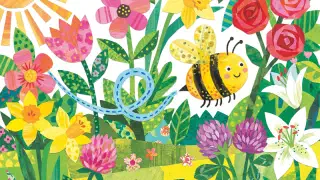 Illustration for The Song of the Bee